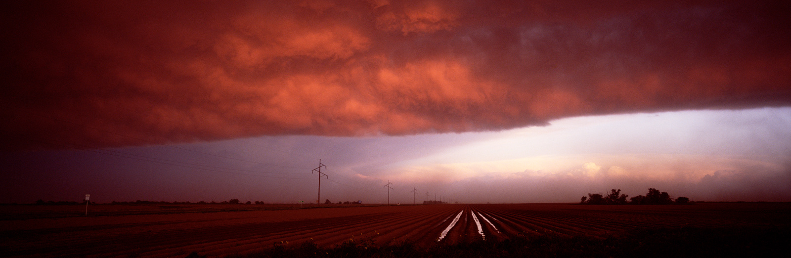 Low clouds Levelland Texas